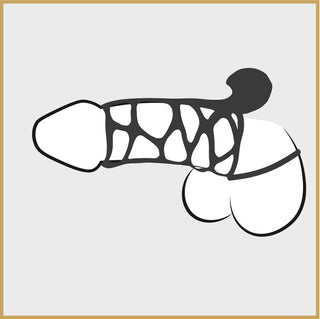 Penishülle "Extreme Silicone Power Cage"   SV