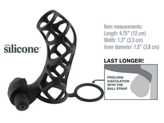 Penishülle "Extreme Silicone Power Cage"   SV