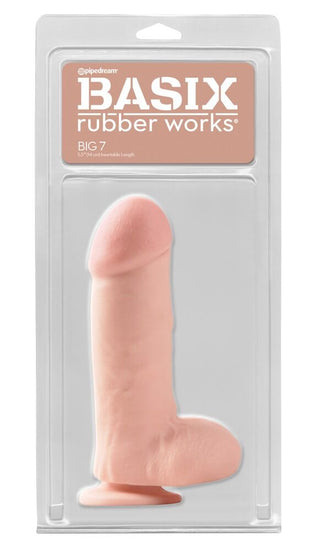 Basix Rubber Naturdildo "Big 7"