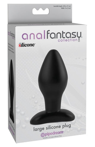 Anal Plug "large silicone plug"