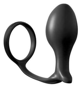 Anal Plug "Ass-Gasm Cock Ring Advanced Plug"