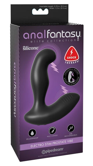 Prostate vibrator with E-Stim "Electro Stim Prostate Vibe"