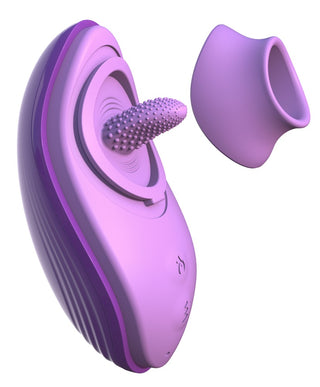 Auflegevibrator "Her Silicone Fun Tongue"   SV