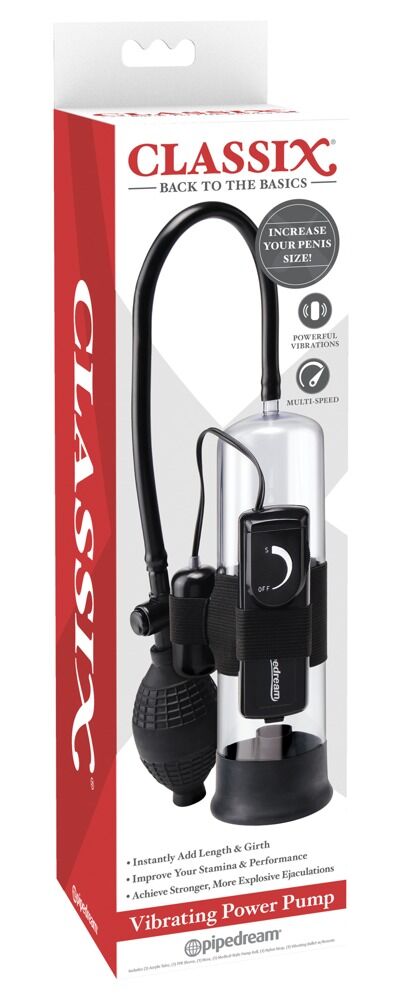 Penispumpe "Vibrating Power Pump" Spring of Love Penispumpe "Vibrating Power Pump" Spring of Love