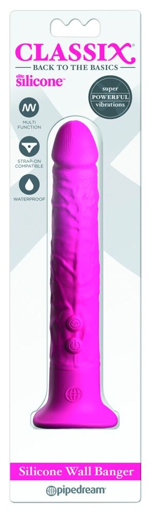 Natural vibrator "Silicone Wall Banger"