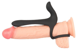 Penis &amp; testicle ring "Couple's Vibrator"