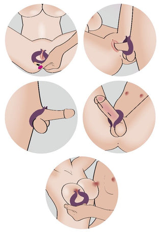 Paarvibrator "Two Motors couple’s ring"