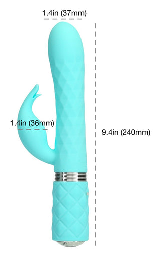 Pillow Talk Lively Rabbitvibrator mit Swarovski-Stein – Luxus trifft Lust