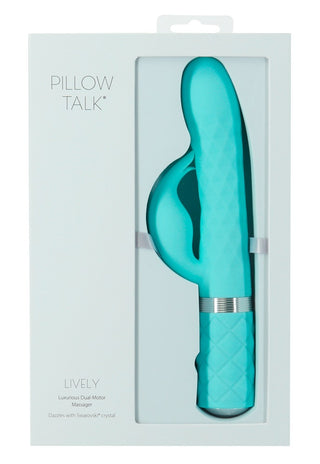 Pillow Talk Lively Rabbitvibrator mit Swarovski-Stein – Luxus trifft Lust