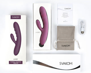 SVAKOM AVERY Der Rabbitvibrator mit Stoßfunktion – für intensive Dual-Stimulation