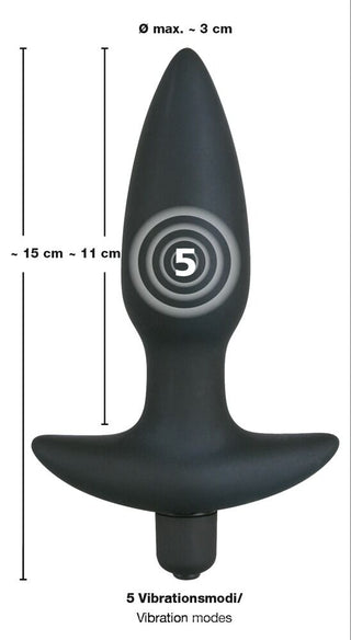 Black Velvets Vibrating Plug