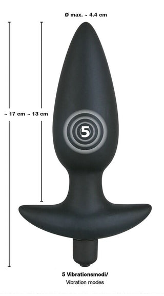 Black Velvets Vibrating Plug