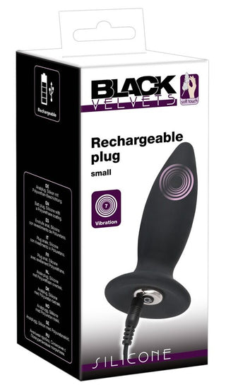 Black Velvets Recharge Anal Plug S