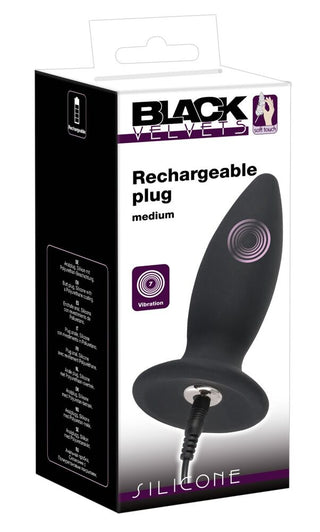 Black Velvets Recharge Anal Plug M