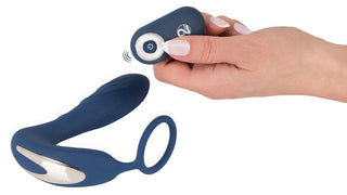 Anal vibrator "Vibrating Prostate Plug with cockring"