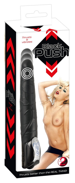 Stoßvibrator "Black Push Thrusting Vibrator"   SV