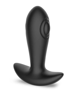 IY - Milton - Analplug mit doppelter Pulsfunktion und Fernbedienung - Schwarz