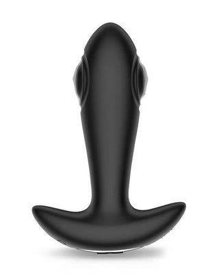 IY - Milton - Analplug mit doppelter Pulsfunktion und Fernbedienung - Schwarz