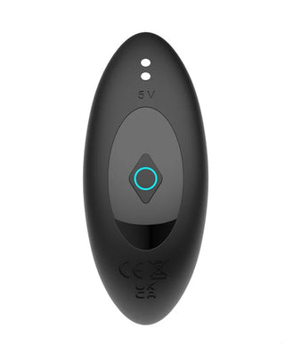 IY - Milton - Analplug mit doppelter Pulsfunktion und Fernbedienung - Schwarz