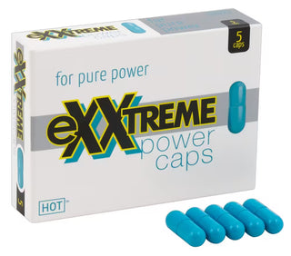 HOT eXXtreme Power Caps Nahrungsergänzungsmittel für Männer 2 Stück JK