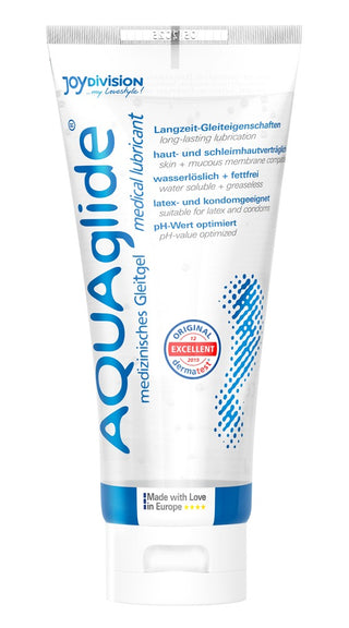 AQUAglide 200ml – Medizinisches Gleitgel auf Wasserbasis für langanhaltendes Gleiten