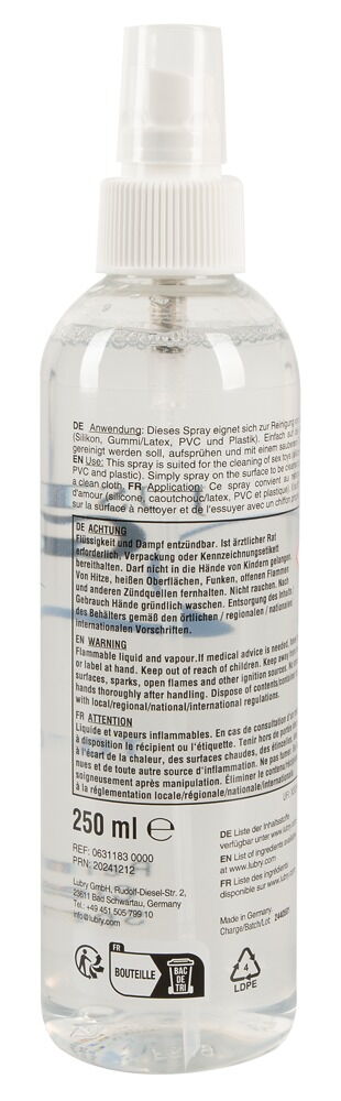 Just Glide Reinigungsspray Toys 250ml