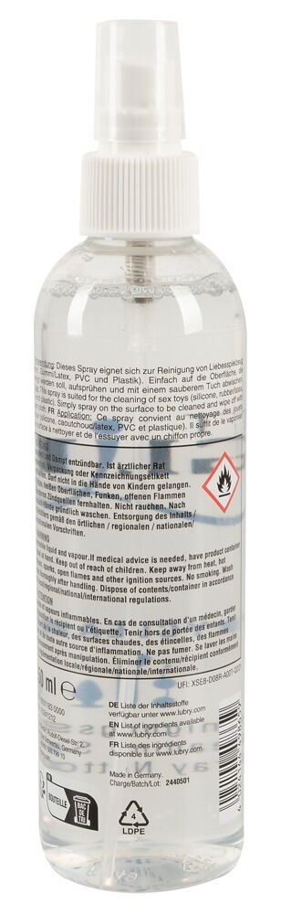 Just Glide Reinigungsspray Toys 250ml