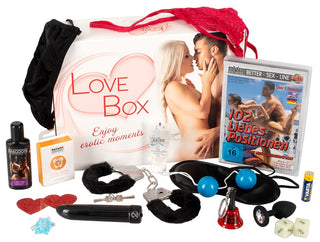 Love Box: 15-teilige Spielkiste für Leidenschaft & Abwechslung JK