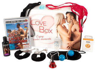 Love Box: 15-teilige Spielkiste für Leidenschaft & Abwechslung JK