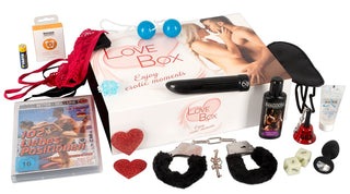 Love Box: 15-teilige Spielkiste für Leidenschaft & Abwechslung JK