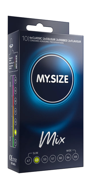 MY.SIZE Mix 49 Kondome 10 Stück