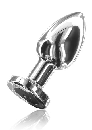 TOYJOY Buttocks The Glider Vibrating Plug Medium Silver