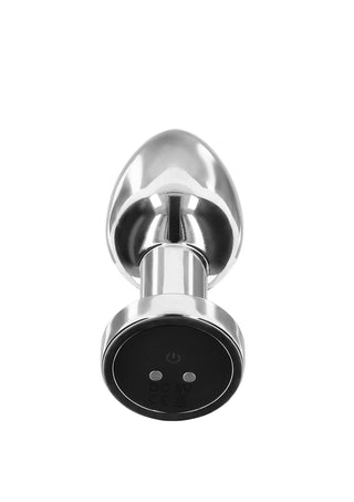 TOYJOY Buttocks The Glider Vibrating Plug Medium Silver