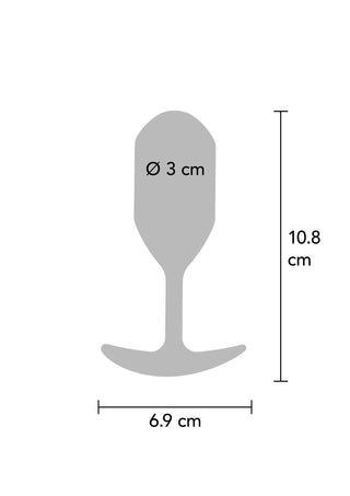 Analplug mit Gewicht - ToyJoy Buttocks The Champ Weighted Plug – Für fortgeschrittene Genießer intensiver Analstimulation