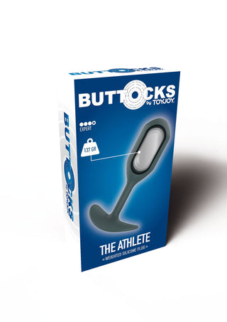 Analplug mit Gewicht - ToyJoy Buttocks The Champ Weighted Plug – Für fortgeschrittene Genießer intensiver Analstimulation