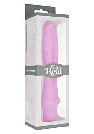 TOYJOY Get Real Klassischer Großer Silikon-Vibrator mit Mehrgeschwindigkeiten