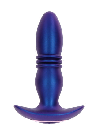 ToyJoy Buttocks The Tough Stoßender Vibrationsplug Blau