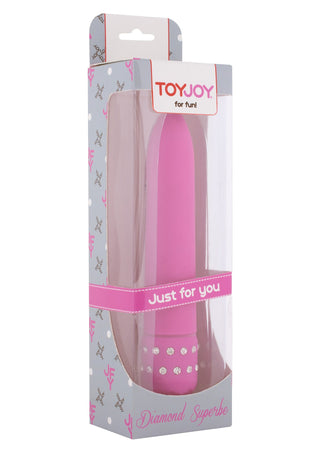 GS Design HK Ltd Diamond Superbe Klassischer Vibrator mit Strassbesatz