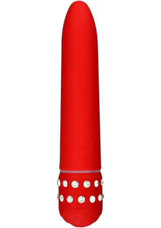GS Design HK Ltd Diamond Superbe Klassischer Vibrator mit Strassbesatz