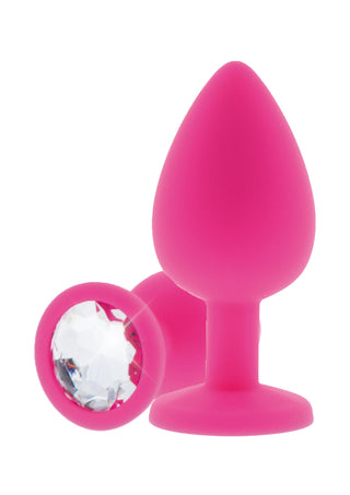 ToyJoy Diamond Booty Jewel Analplug mit Edelstein-Akzent Small