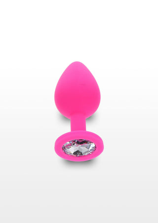 TOYJOY Diamond Booty Jewel Medium Analplug mit Kunststeinbesatz