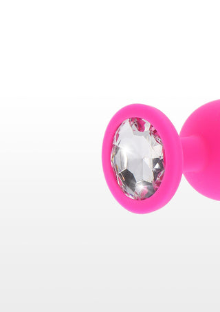 TOYJOY Diamond Booty Jewel Medium Analplug mit Kunststeinbesatz