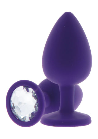 TOYJOY Diamond Booty Jewel Medium Analplug mit Kunststeinbesatz