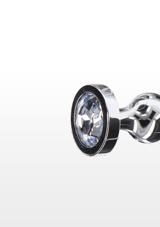 ToyJoy Diamond Star Beads Anal Plug mit Silberjuwel