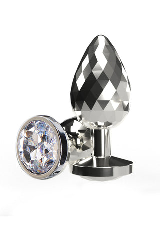 TOYJOY Disco Diamond Plug Small Silver