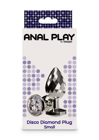 TOYJOY Disco Diamond Plug Small Silver