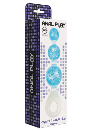 Toyjoy Crystal Trio Butt Plug Medium