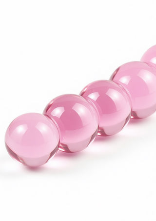 ToyJoy Glass Worxx Crystal Heart Anal Dildo Clear