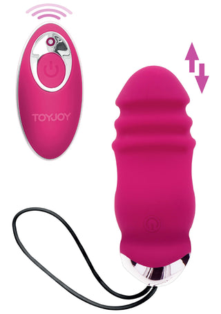 Sunny Side Up And Down Vibrator-Ei in Fuchsia von Lexuan Toys