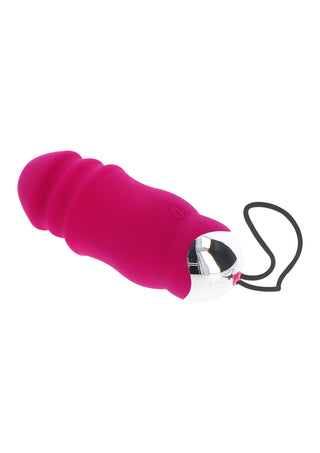 Sunny Side Up And Down Vibrator-Ei in Fuchsia von Lexuan Toys